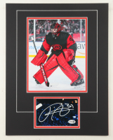 Frederik Andersen Signed 14x18 Custom Matted Cut Display with Photo (JSA) at PristineAuction.com