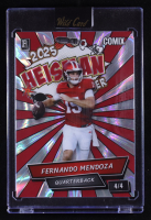 Fernando Mendoza 2025 Wild Card Comix Heisman Lava Silver #FM09 #4/4 RC at PristineAuction.com