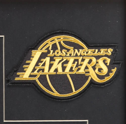 Kobe Bryant Custom Framed Jersey Display with (3) NBA Finals Pins at PristineAuction.com Kobe Bryant Custom Framed Jersey Display with (3) NBA Finals Pins at PristineAuction.com