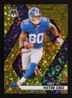 Victor Cruz 2025 Panini Mosaic No Huddle Gold #123 #09/10 at PristineAuction.com
