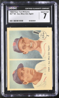 Ted Williams 1959 Fleer Ted Williams #37 '49 Sox Miss Out Again (CGC 7) at PristineAuction.com