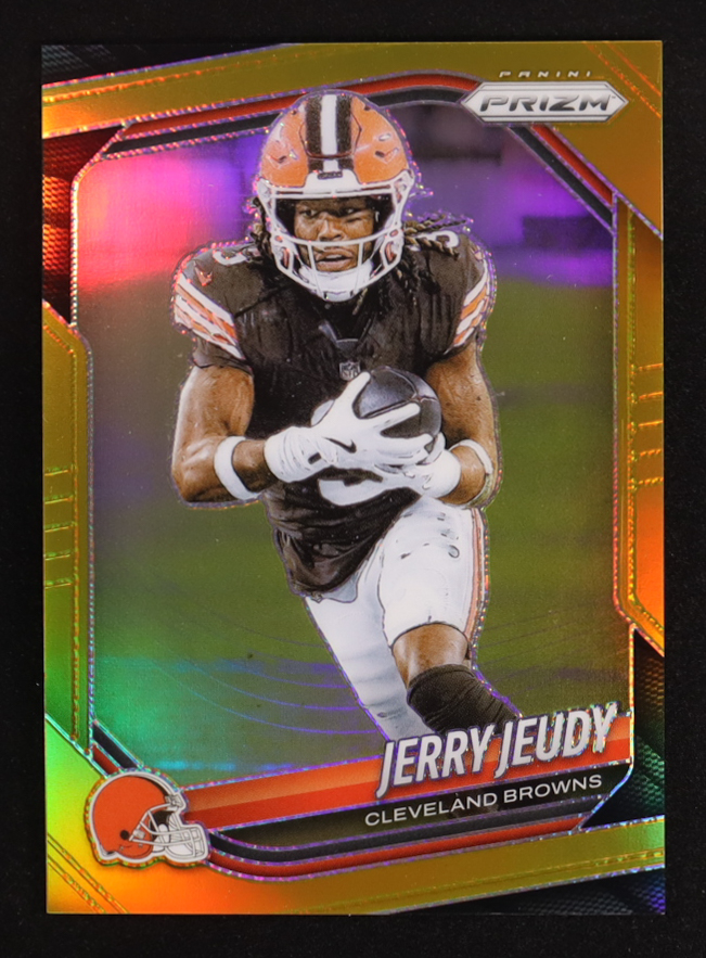 Jerry Juedy 2025 Panini Prizm Gold #123 #04/10 at PristineAuction.com Jerry Juedy 2025 Panini Prizm Gold #123 #04/10 at PristineAuction.com