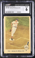 Ted Williams 1959 Fleer Ted Williams #30 1946 Beating The Williams Shift (CGC 6) at PristineAuction.com
