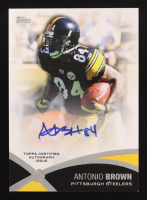 Antonio Brown 2012 Topps Prolific Playmakers Autographs #PPAABR at PristineAuction.com