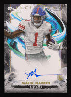 Malik Nabers 2024 Topps Inception Rookie Autographs #RAMN RC at PristineAuction.com