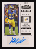 Kyren Williams 2022 Panini Contenders Autograph #229A RC at PristineAuction.com