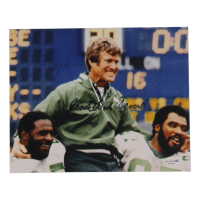 Dick Vermeil Signed Eagles 8x10 Photo Inscribed "Coach" (ACOA) at PristineAuction.com