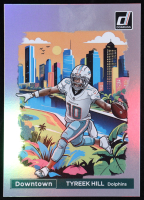 Tyreek Hill 2024 Donruss Downtown #3 at PristineAuction.com