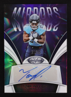 Tony Pollard 2025 Certified Mirror Signatures #6 #21/35 at PristineAuction.com