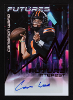 Cameron Ward 2024 Leaf Futures Future Interest Autographs Red #CW1 #08/10 at PristineAuction.com