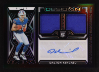 Dalton Kincaid 2023 Panini Obsidian Rookie Jersey Ink Autographs #38 #068/199 RC at PristineAuction.com
