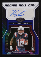 Kyle Williams 2025 Certified Rookie Roll Call Signatures Mirror Blue #9 #47/50 RC at PristineAuction.com