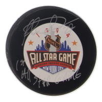 Felix Potvin Signed 1994 All-Star Game Logo Hockey Puck Inscribed "1st All Star Game" (COJO) at PristineAuction.com