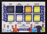 2025 Leaf in the Game Used The Big 8 Blue Holo Game-Used #B812 #7/35 at PristineAuction.com