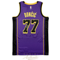 Luka Doncic Signed Lakers Nike Authentic Jersey (Panini) at PristineAuction.com