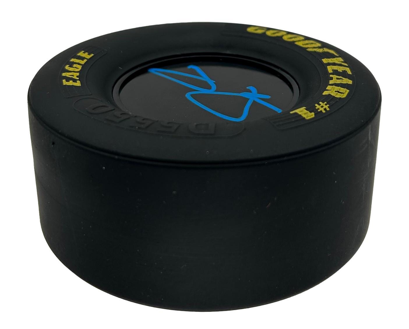 Jimmie Johnson Signed Good Year Mini Tire (JSA) at PristineAuction.com Jimmie Johnson Signed Good Year Mini Tire (JSA) at PristineAuction.com