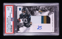Laviska Shenault Jr. 2020 Panini Origins #118 Jersey Autograph RC (PSA 9) at PristineAuction.com