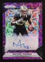 Michael Thomas 2016 Panini Prizm Rookie Autographs Prizms Purple Scope #13 #08/99 RC at PristineAuction.com