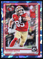 George Kittle 2025 Donruss Optic Ice #48 #07/15 at PristineAuction.com