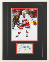 Jeff ONeil Signed 14x18 Custom Matted Cut Display with Photo (JSA) at PristineAuction.com