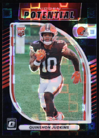 Quinshon Judkins 2025 Donruss Optic Hidden Potential Black Pandora #7 #021/149 RC at PristineAuction.com