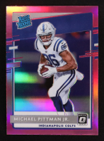 Michael Pittman Jr. 2020 Donruss Optic Pink #172 RC at PristineAuction.com
