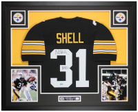 Donnie Shell Signed Custom Framed Jersey Display Inscribed "HOF 20" (Beckett) at PristineAuction.com