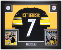 Ben Roethlisberger Signed Steelers Custom Framed Nike Authentic Jersey Display (Fanatics) at PristineAuction.com