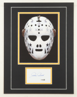 Gilles Gilbert Signed 14x18 Custom Matted Cut Display with Photo (JSA) at PristineAuction.com