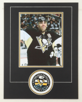 Pascal Dupuis Signed 14x18 Custom Matted Coaster Display with Photo (JSA) at PristineAuction.com