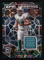 Jason Taylor 2020 Panini Spectra Epic Legends Materials Neon Blue #17 #18/50 at PristineAuction.com