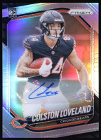 Colston Loveland 2025 Panini Prizm Autographs Prizms Silver #319 RC at PristineAuction.com