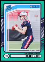 Drake Maye 2024 Donruss Press Proof Green #379 RR RC at PristineAuction.com