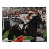 Steve Cauthen Signed 8x10 Photo (ACOA) at PristineAuction.com