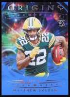 Matthew Golden 2025 Panini Origins Blue #101 #39/99 RC at PristineAuction.com