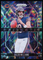 Caleb Williams 2024 Panini Prizm Prizmatic Prizms Green Wave #1 RC at PristineAuction.com