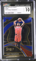 Amen Thompson 2023-24 Select Blue #274 RC (CGC 10) at PristineAuction.com
