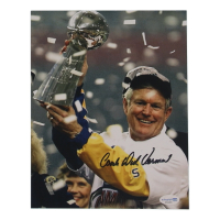 Dick Vermeil Signed Rams 8x10 Photo Inscribed "Coach" (ACOA) at PristineAuction.com