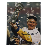 Dick Vermeil Signed Rams 8x10 Photo Inscribed "Coach" (ACOA) at PristineAuction.com