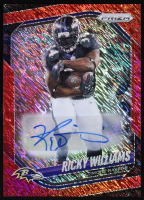 Ricky Williams 2025 Panini Prizm Autographs Prizms Red Shimmer #158 #13/35 at PristineAuction.com