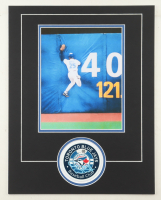 Devon White Signed 14x18 Custom Matted Coaster Display with Photo (JSA) at PristineAuction.com