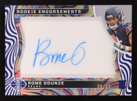 Rome Odunze 2024 Panini Illusions Rookie Endorsements Autographs Blue #6 #06/49 RC at PristineAuction.com