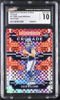 Caleb Williams 2024 Panini Rookies & Stars Crusade Red Plaid #C-CWS RC (CGC 10) at PristineAuction.com