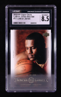LeBron James 2003 Upper Deck LeBron James Box Set #13 RC / In the Zone (CGC 8.5) at PristineAuction.com