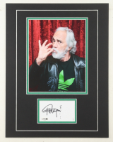 Tommy Chong Signed 14x18 Custom Matted Cut Display with Photo (JSA) at PristineAuction.com