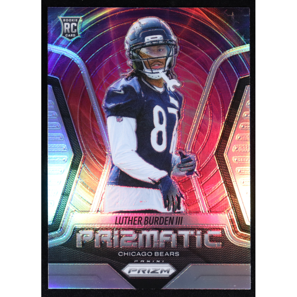 Luther Burden III 2025 Panini Prizmatic #18 RC at PristineAuction.com