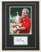 Curtis Strange Signed 14x18 Custom Matted Cut Display with Photo (JSA) at PristineAuction.com