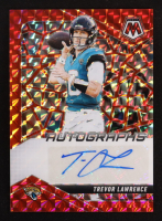 Trevor Lawrence 2025 Panini Mosaic Autographs Mosaic Red #29 #127/199 at PristineAuction.com