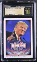 Donald Trump 2016 Decision Trading Cards #6 (CGC 10 | Black Label) at PristineAuction.com