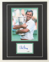 Curtis Strange Signed 14x18 Custom Matted Cut Display with Photo (JSA) at PristineAuction.com